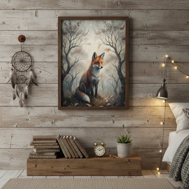 Mystischer Wald Fuchs Poster (Von Creator hochgeladen)