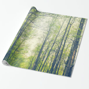 Mystischer Wald Geschenkpapier