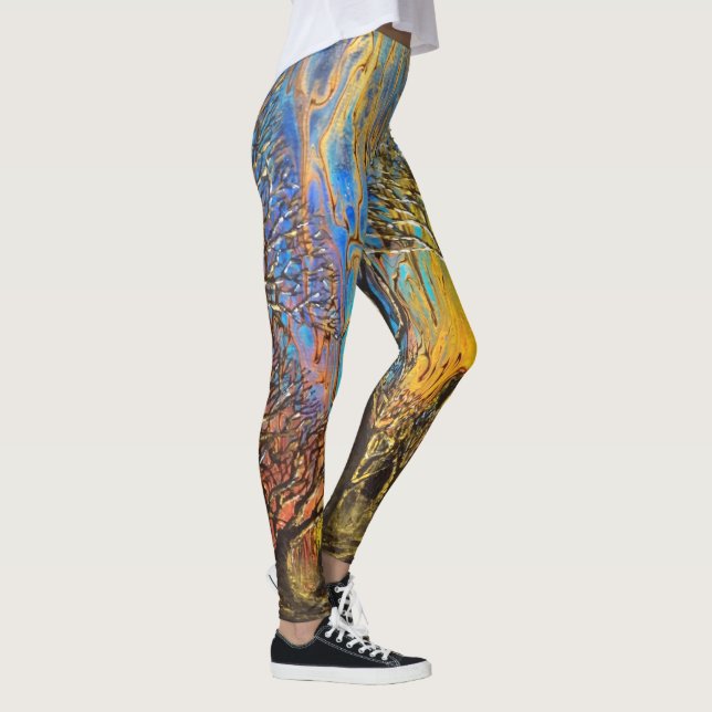 Mystischer Wald Leggings (Rechts)