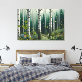 Mystischer Wald Leinwanddruck