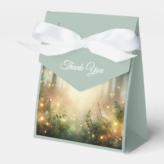 Mystischer Wald Wiesen Magie Hochzeit Geschenkschachtel