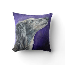 Mystischer Windhund-Kissen