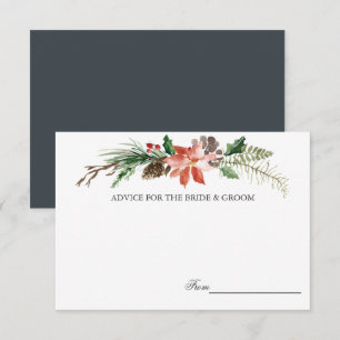 Mystischer Winter    Hochzeitsratgeber-Karten Einladung