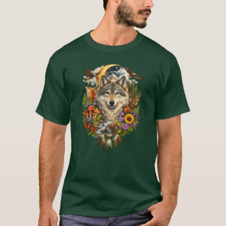 Mystischer Wolfswald Fantasy | Transparent PNG Wil T-Shirt