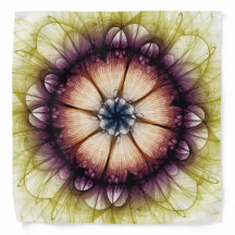 Mystisches, blumenmagisches enigmatisches Muster