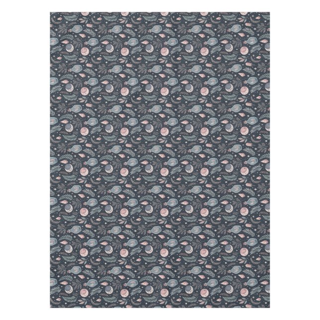 Mystisches botanisches Muster Tischdecke (Vorderseite)