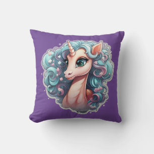 🌟✨ Mystisches Einhorn-Kissen ✨🌟 Kissen