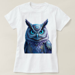 Mystisches Fantasy-Eulen-T-Shirt | Spirituelles Ma T-Shirt