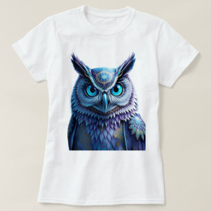 Mystisches Fantasy-Eulen-T-Shirt   Spirituelles Ma T-Shirt