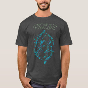 Mystisches Fische-Sternzeichen-Design: Träumerisch T-Shirt