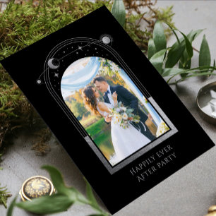 Mystisches Glück für immer nach Hochzeit Einladung