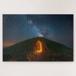 Mystisches Irisches Feen-Hügel-Puzzle