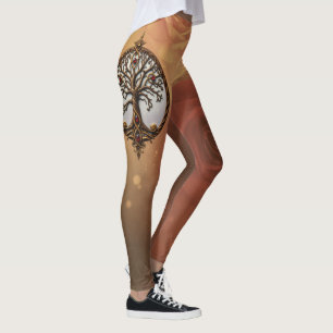 Mystisches Leben des Baumes Leggings
