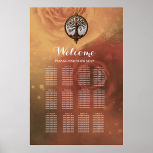 Mystisches Leben des Baumes Poster
