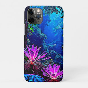 Mystisches, leuchtendes Dschungelblüten-Design Case-Mate iPhone Hülle