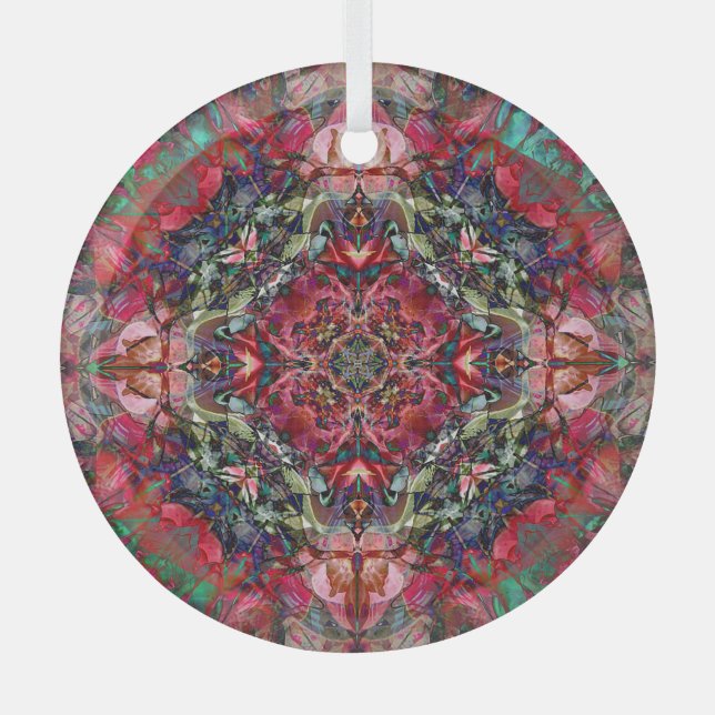 Mystisches Mosaik | Ornament Aus Glas (Vorderseite)