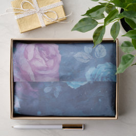 Mystisches Rosenmotiv-Tissue-Papier-Blätter Gesche Seidenpapier