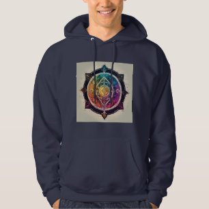 Mystisches und magisches spirituelles Logo - Tatto Hoodie
