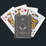 Mystisches Zodiac-Tarot Celestial-Brautparty Spielkarten<br><div class="desc">Mystisches Zodiac Tarot Celestial Brautparty Spielkarten tauchen mit diesem mystischen Zodiac Tarot Card Celestial Brautparty Set in den Mystik des Kosmos ein. Jede Karte, ein Portal zu den Sternen, enthüllt die Reise der Braut durch das Himmelsreich. Reich mit Symbolik und mit fesselnden Kunstwerken geschmückt, ist es ein faszinierender Weg, die...</div>