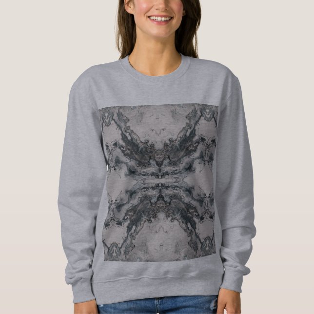 Myth Born of Stone – Symmetric Darkscape Sweatshirt (Vorderseite)