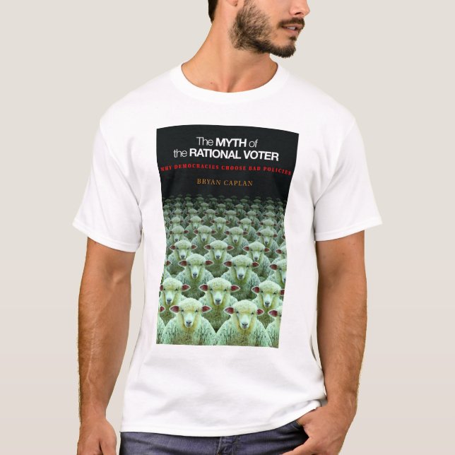 Mythe du T-shirt rationnel d'électeur (Devant)