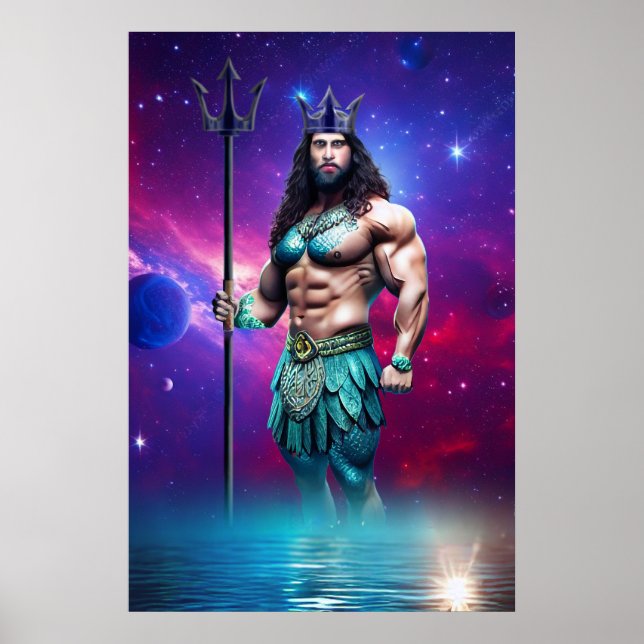 Mythen und Legenden: Poseidon Poster (Vorne)