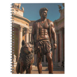 Mythen und Legenden: Romulus und Remus Notizblock