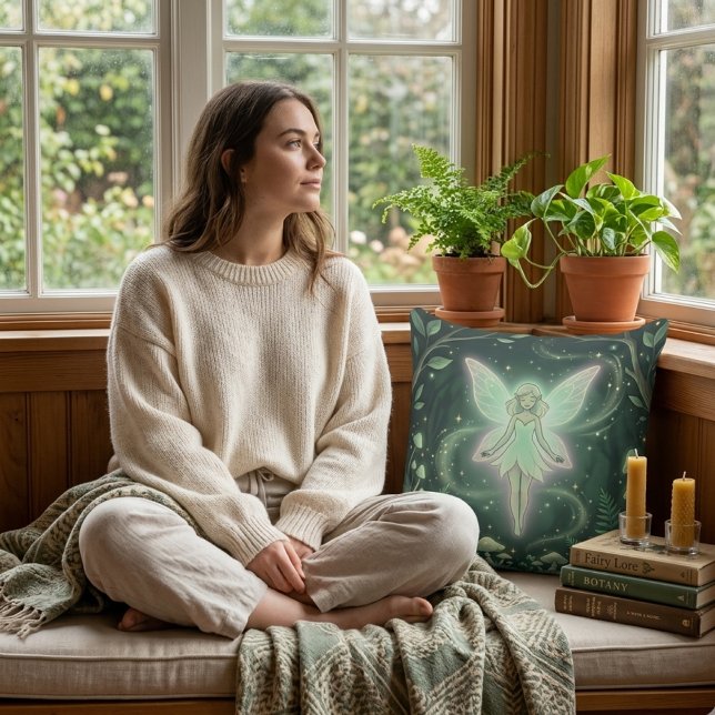 Mythic Realms Forest Faerie Glow Kissen (Von Creator hochgeladen)