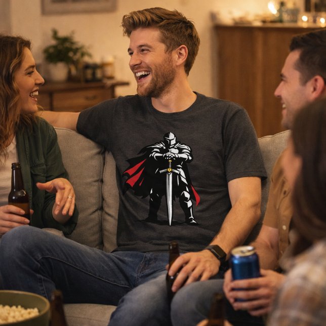 Mythic Realms Knight's Resolve T-Shirt (Von Creator hochgeladen)