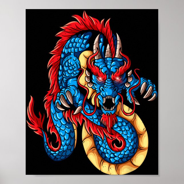 Mythical Creatures China New Year Chinese New Year Poster (Vorne)