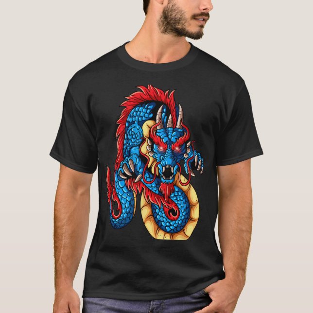 Mythical Creatures China New Year Chinese New Year T-Shirt (Vorderseite)