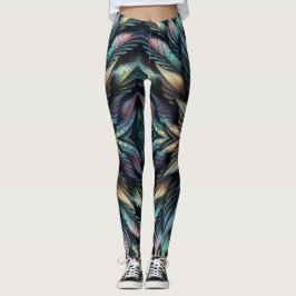 Mythical Feathers Leggings