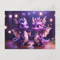 *~* Mythique Invitation PHOTO AP48 Dragon Dino Dis
