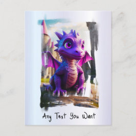 *~* Mythische Fantasie AP48 Dragon Cartoon Kinder Postkarte
