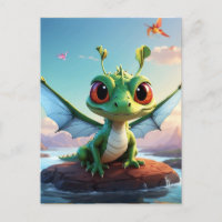 *~* Mythische Fantasie AP48 Kids Dragonfly Cartoon