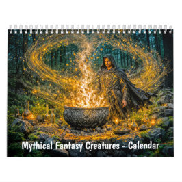 Mythische Fantasy-Kreaturen Kalender