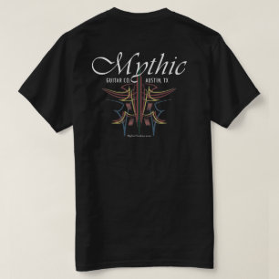 mythische Gitarre mit Farbpinsel T-Shirt