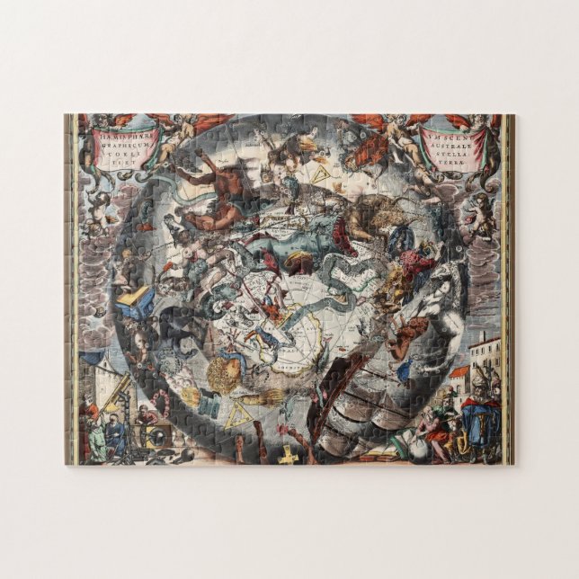 Mythische Konstellationen — Nautische Karte (Horizontal)