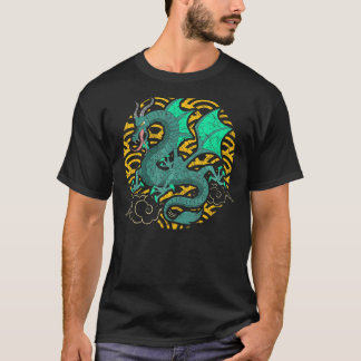 Mythische Kreatur asiatische Kultur Fantasie chine T-Shirt