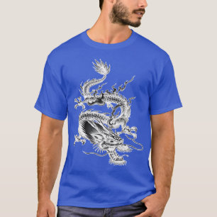 Mythische Kreatur des Chinesischen Weißen Drachen T-Shirt