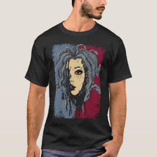 Mythische Kreatur Medusa Griechische Mythologie Go T-Shirt