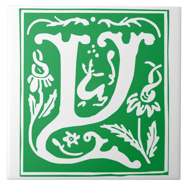 Mythische Kreaturen des 16. Jahrhunderts Dekorativ Fliese (Vorderseite)