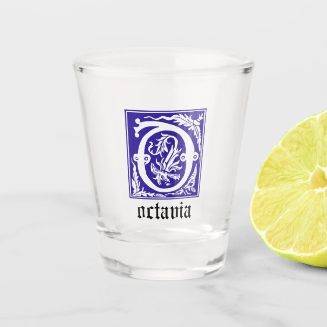 Mythische Kreaturen des 16. Jahrhunderts Dekorativ Schnapsglas (Vorderseite)