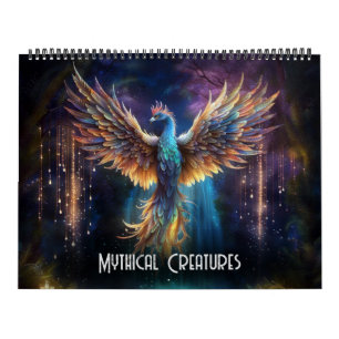 Mythische Kreaturen von Ivy und Bat Goth Art Kalender
