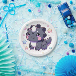 Mythische Simple Dinosaur Baby Dusche Pappteller