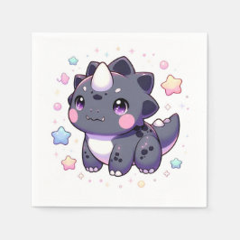 Mythische Simple Dinosaur Baby Dusche Serviette