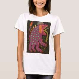 Mythische Volkskunst drucken T-Shirt