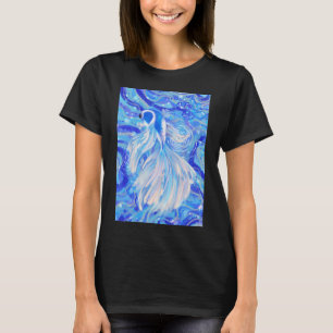 Mythischer blauer Beta-Fisch T-Shirt