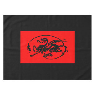 Mythischer Drache, Jahr des Drachendesigns Tischdecke