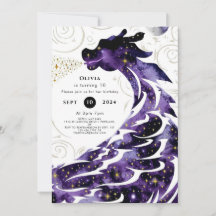Mythischer glücklicher Dragon zum Geburtstag